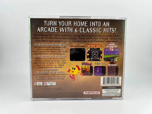 Namco Museum Volume 3 Greatest Hits Playstation PS1