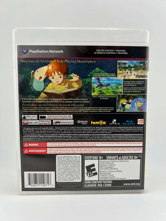 Ni No Kuni Wrath Of The White Witch Playstation 3 Ps3