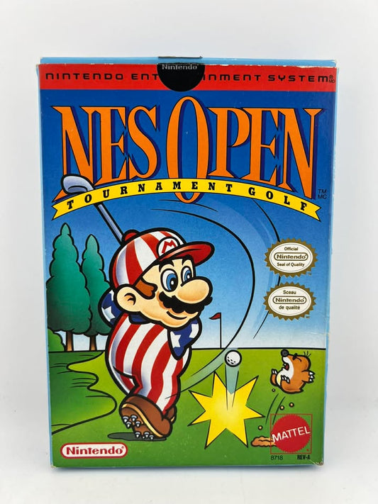 NES Open Tournament Golf Can Nintendo NES