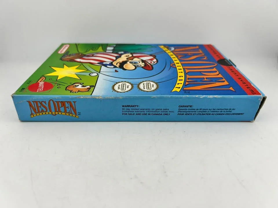 NES Open Tournament Golf Can Nintendo NES