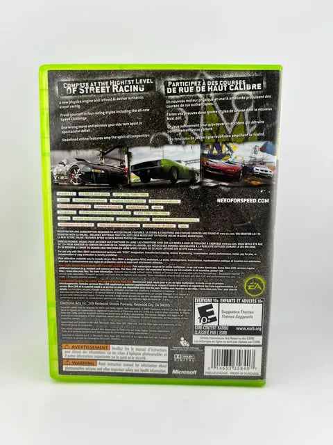 Need for Speed Prostreet Xbox 360 X360