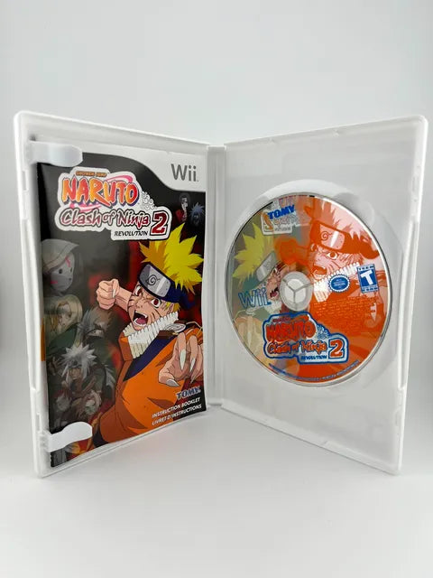 Naruto Clash of Ninja Revolution 2 Nintendo Wii