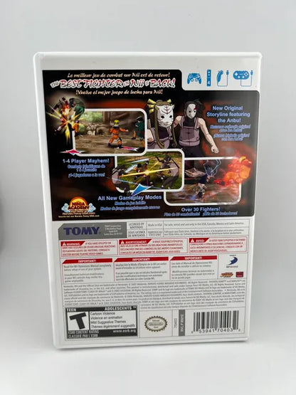 Naruto Clash of Ninja Revolution 2 Nintendo Wii