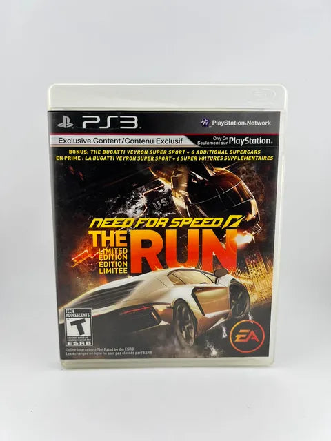 Need for Speed: The Run Limited Edition Playstation 3 PS3