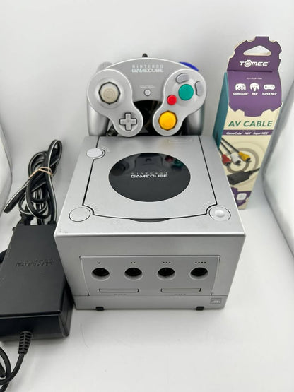 Console Nintendo Gamecube Ngc Argent Dol-101 Usa