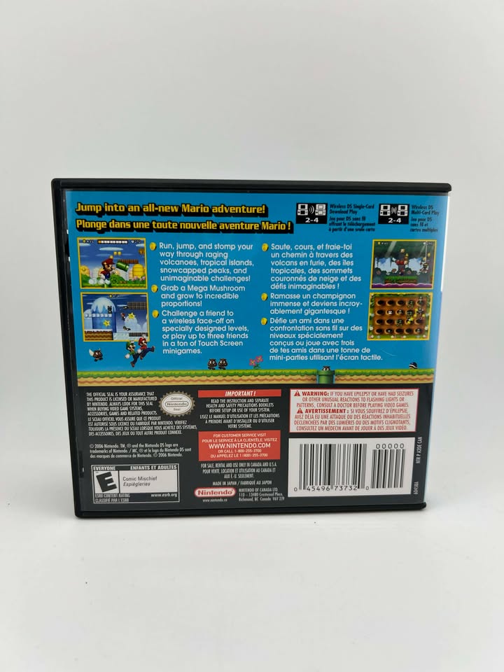 New Super Mario Bros Nintendo DS