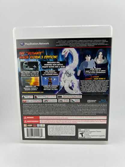 Naruto Shippuden Ultimate Ninja Storm 3 Full Burst Playstation 3 PS3