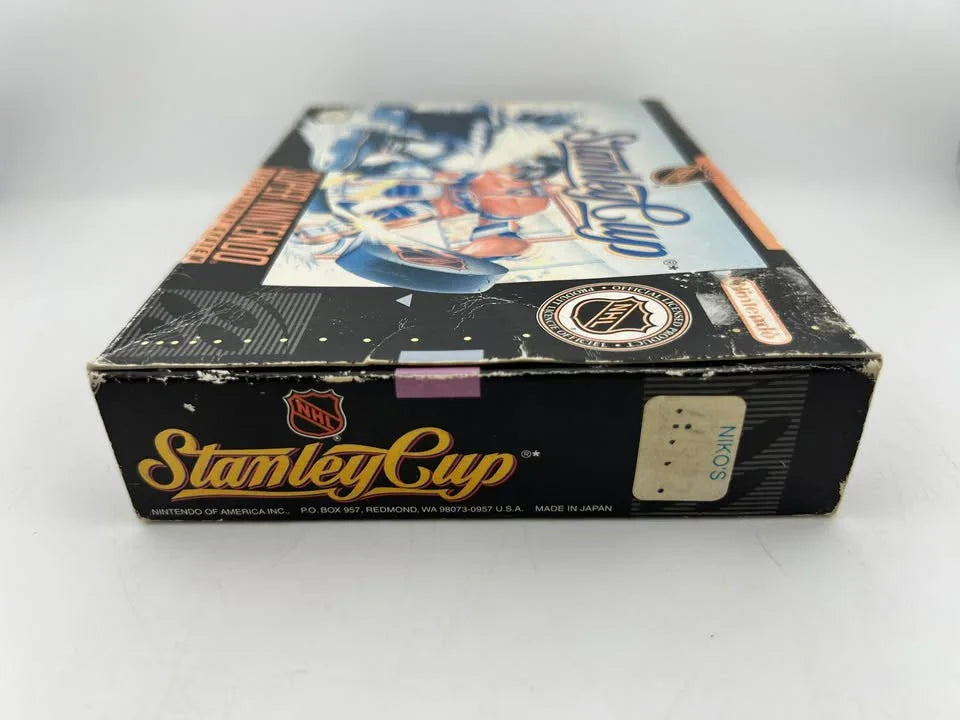 NHL Stanley Cup Super Nintendo SNES