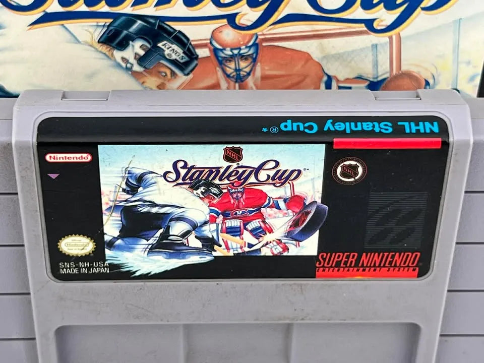 NHL Stanley Cup Super Nintendo SNES