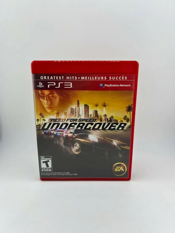 Need for Speed Undercover Greatest Hits Playstation 3 PS3