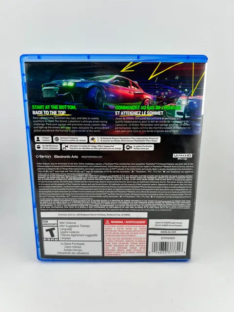Need for Speed NFS Unbound Playstation 5 PS5