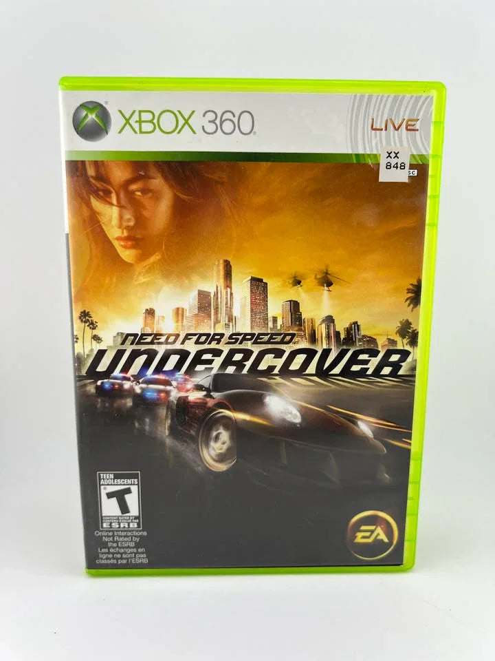 Need for Speed Undercover Xbox 360 X360
