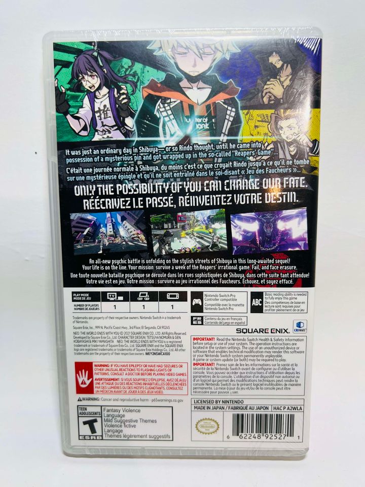 NEO The World Ends With You NINTENDO SWITCH - jeux video game-x