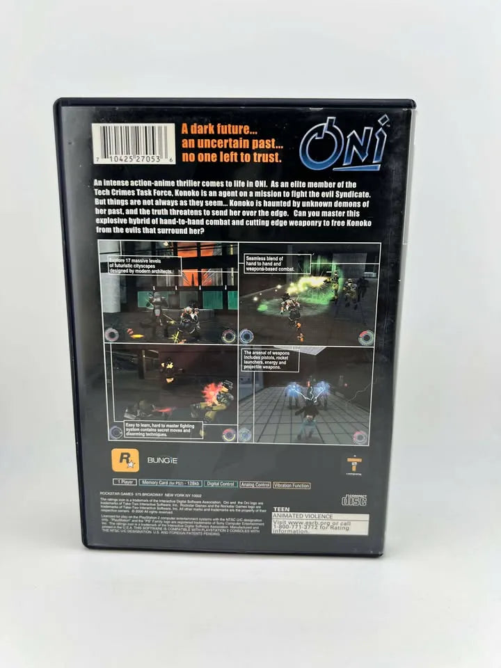 Oni Playstation 2 PS2