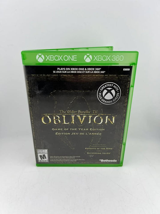 The Elder Scrolls IV Oblivion Game Of The Year Edition  Xbox 360 X360 / Xbox One Xone