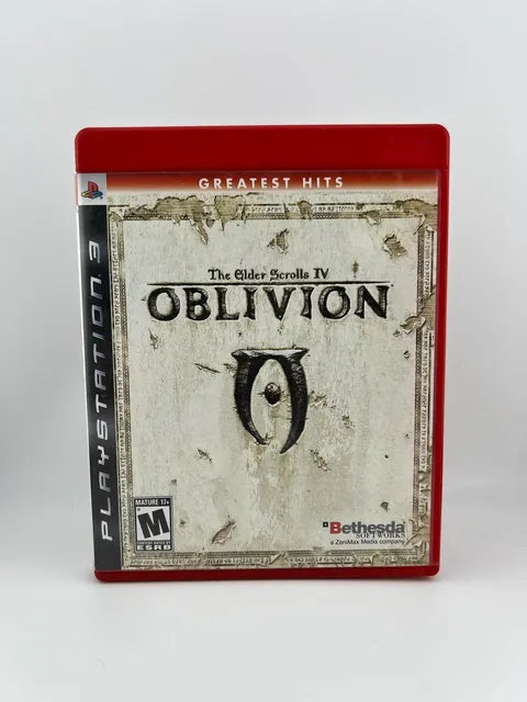 The Elder Scrolls IV 4 Oblivion Greatest Hits Playstation 3 Ps3