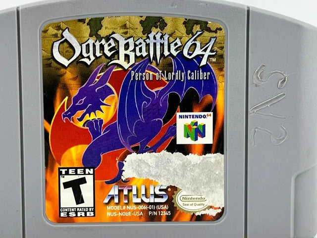 Ogre Battle 64: Person of Lordly Caliber Nintendo 64 N64