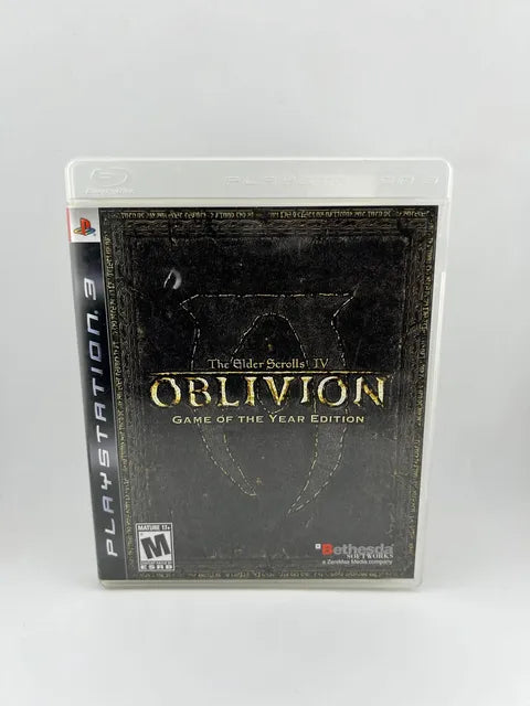 The Elder Scrolls IV 4 : Oblivion Game Of The Year Playstation 3 PS3