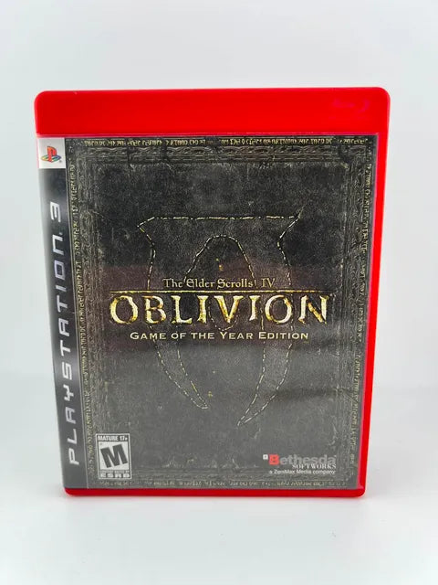 The Elder Scrolls Iv 4 : Oblivion Game Of The Year Greatest Hits Playstation 3 Ps3
