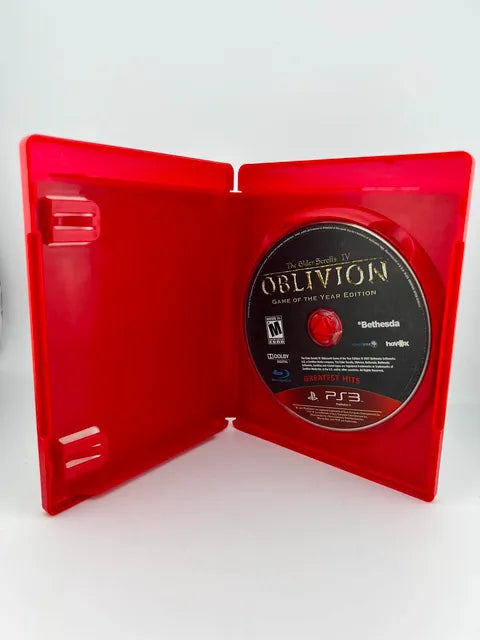 The Elder Scrolls Iv 4 : Oblivion Game Of The Year Greatest Hits Playstation 3 Ps3