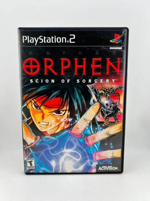 Orphen Scion of Sorcery Playstation 2 PS2