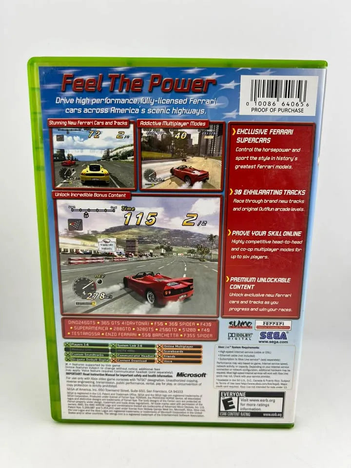 OutRun 2006 Coast 2 Coast Xbox