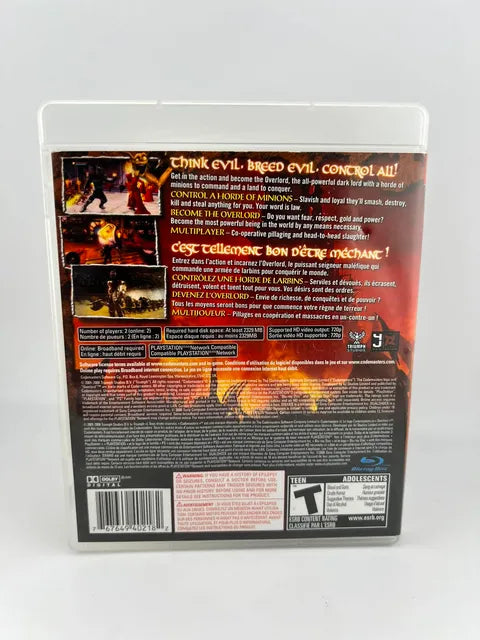 Overlord Raising Hell Playstation 3 PS3