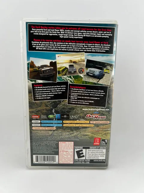 Ford Racing Off Road Playstation Portable PSP