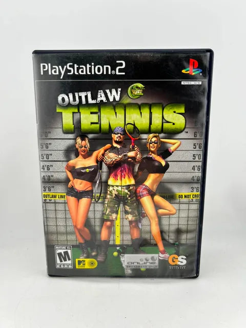 Outlaw Tennis Playstation 2 PS2