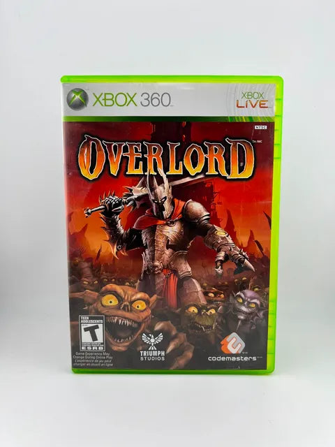 Overlord Xbox 360 X360