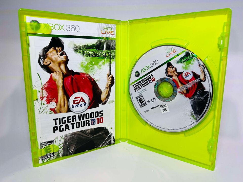 TIGER WOODS PGA TOUR 10 XBOX 360 X360 - jeux video game-x