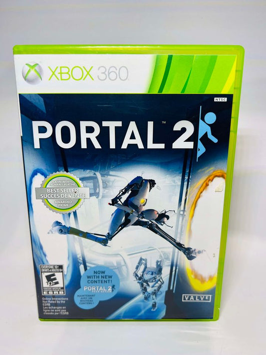 PORTAL 2 XBOX 360 X360 - jeux video game-x