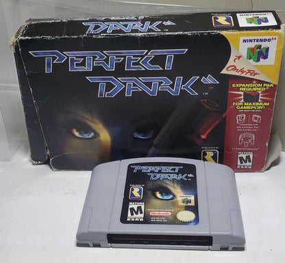 PERFECT DARK EN BOITE NINTENDO 64 N64 - jeux video game-x