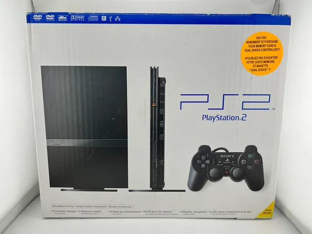 Console Playstation 2 Ps2 Slim Noir