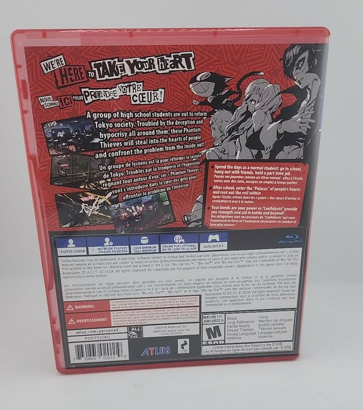 Persona 5 Playstation Hits Playstation 4 PS4