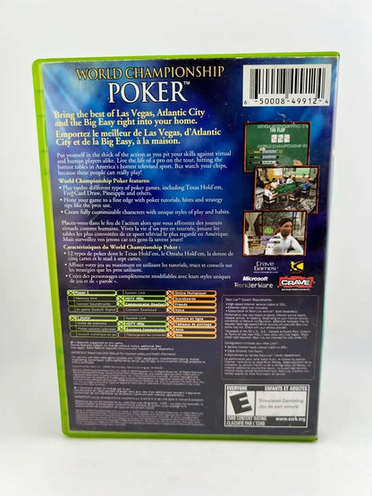 World Championship Poker Xbox