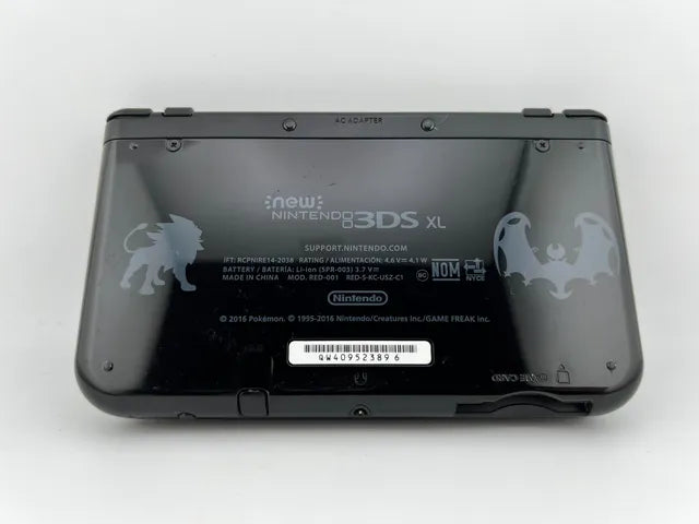 Console New Nintendo 3DS XL Solgaleo Lunala Black Edition