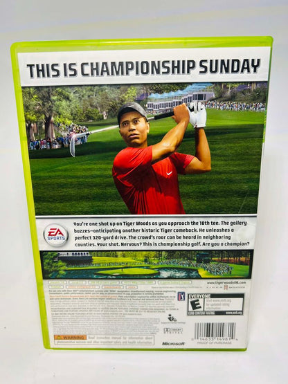 TIGER WOODS PGA TOUR 06 (XBOX 360 X360) - jeux video game-x