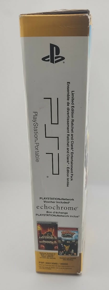 Console PSP 3001 Limited Edition Ratchet & Clank Version Mystic Silver Playstation Portable PSP
