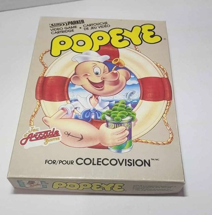 Popeye En Boite Colecovision CV parker