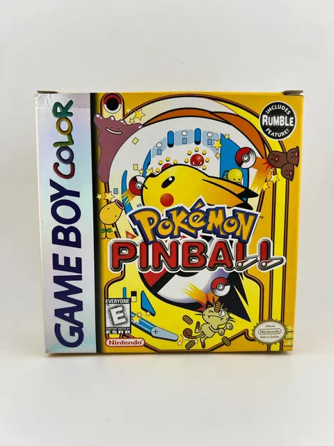 Pokemon Pinball Game Boy Color GBC