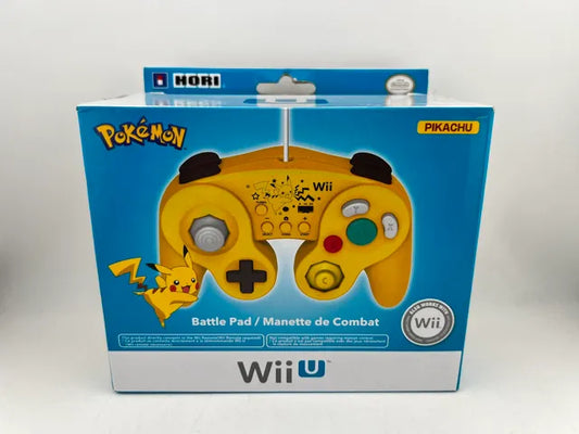 Manette Hori Battle Pad Pikachu WiiU