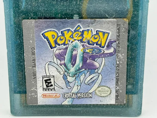 Pokemon Crystal Game Boy Color GBC