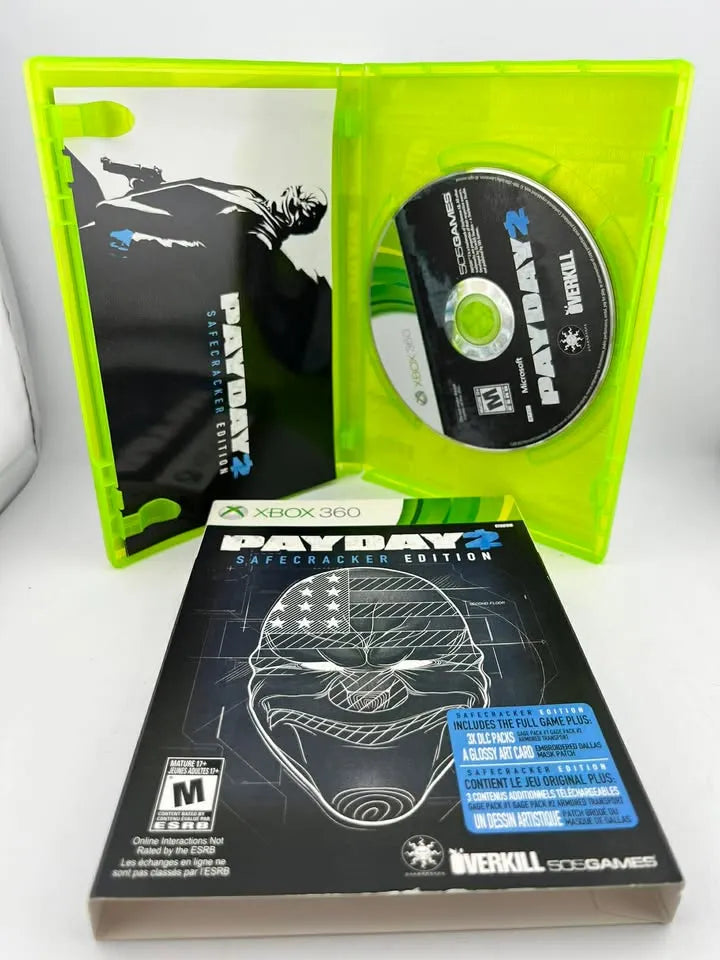 Payday 2 Safecracker Edition Xbox 360 X360