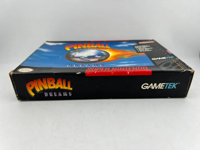 Pinball Dreams Super Nintendo Snes