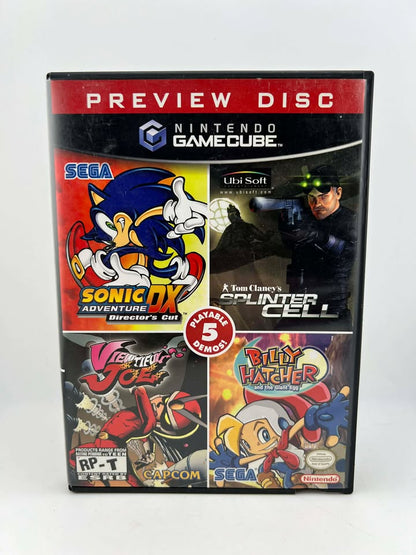 Nintendo Gamecube Preview Disc Ngc