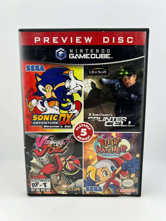 Nintendo Gamecube Preview Disc Ngc