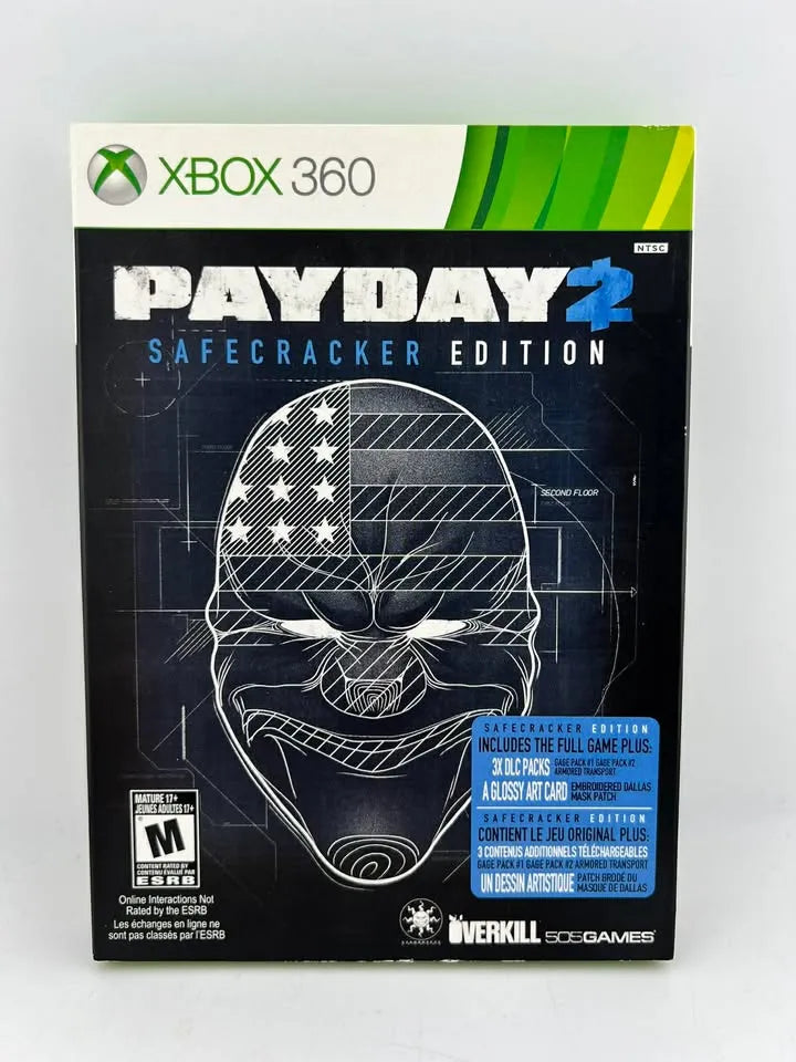 Payday 2 Safecracker Edition Xbox 360 X360