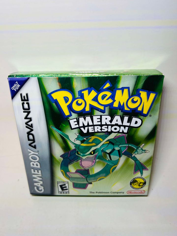 POKEMON EMERALD EN BOITE GAME BOY ADVANCE GBA - jeux video game-x