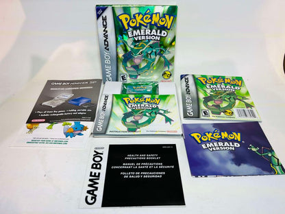 POKEMON EMERALD EN BOITE GAME BOY ADVANCE GBA - jeux video game-x